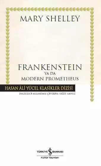 Frankenstein ya da Modern Prometheus – Ciltli kapağı