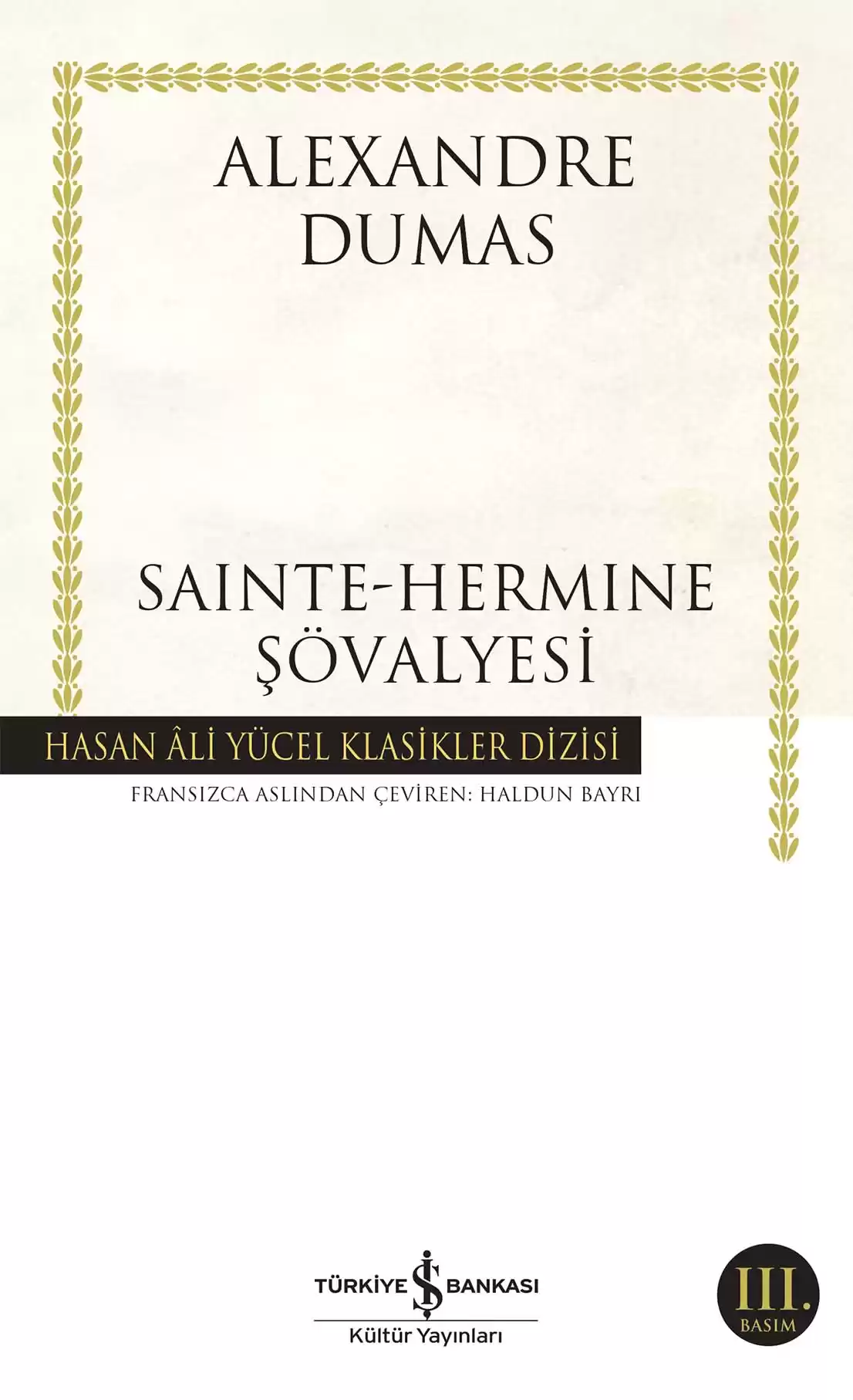 Sainte-Hermine Şövalyesi kapağı