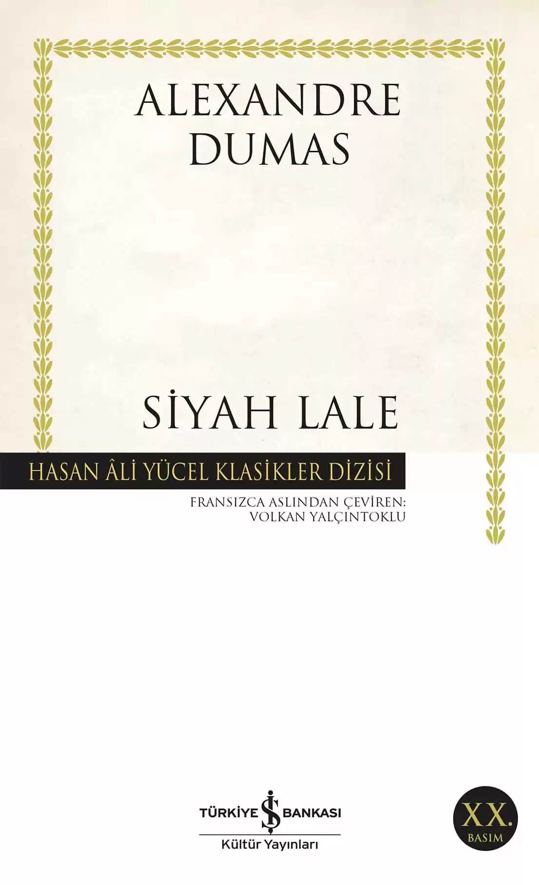 Siyah Lale kapağı