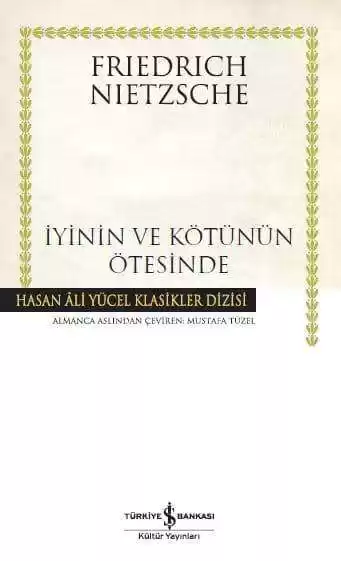 İyinin ve Kötünün Ötesinde – Ciltli kapağı