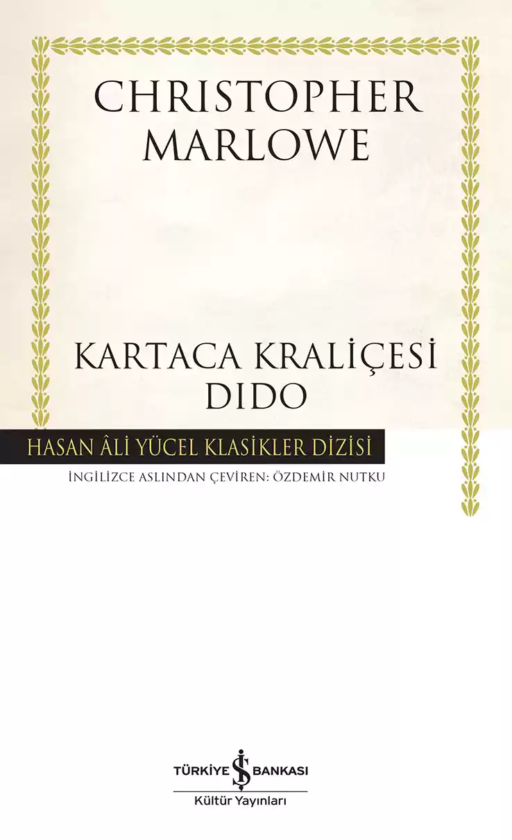 Kartaca Kraliçesi Dido – Ciltli kapağı