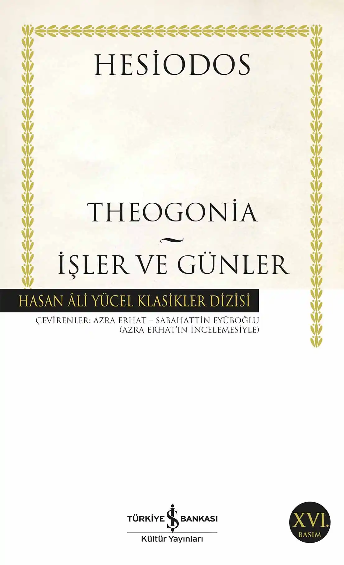 Theogonia – İşler ve Günler kapağı