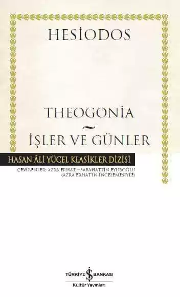 Theogonia – İşler ve Günler – Ciltli kapağı