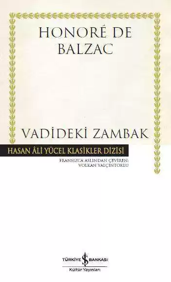 Vadideki Zambak – Ciltli kapağı