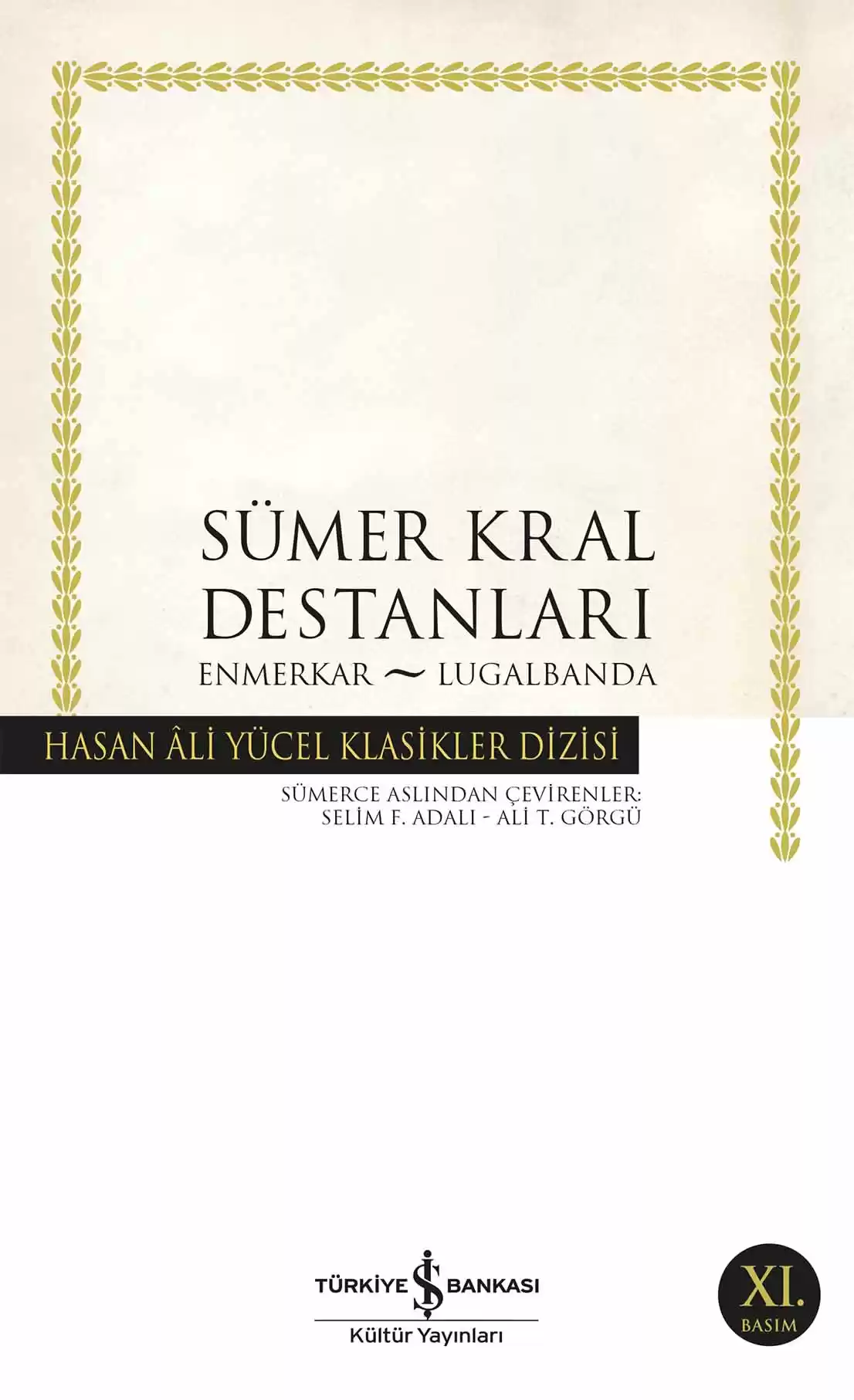 Sümer Kral Destanları – Enmerkar – Lugalbanda kapağı