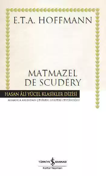 Matmazel De Scudéry – Ciltli kapağı