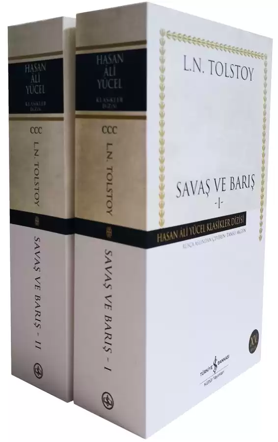 Savaş ve Barış 2 Cilt kapağı