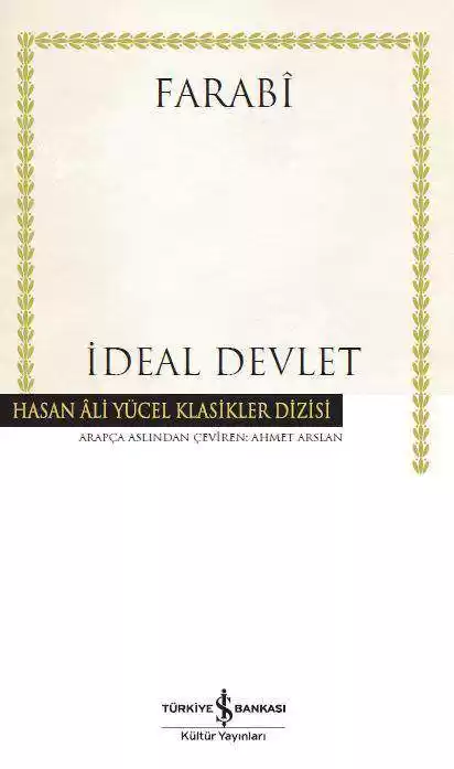 İdeal Devlet – Ciltli kapağı