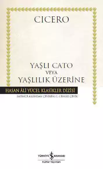 Yaşlı Cato veya Yaşlılık Üzerine – Ciltli kapağı