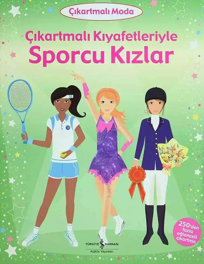 Çıkartmalı Kıyafetleriyle Sporcu Kızlar kapağı