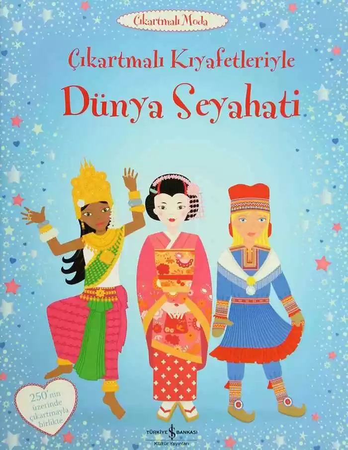 Çıkartmalı Kıyafetleriyle Dünya Seyahati kapağı
