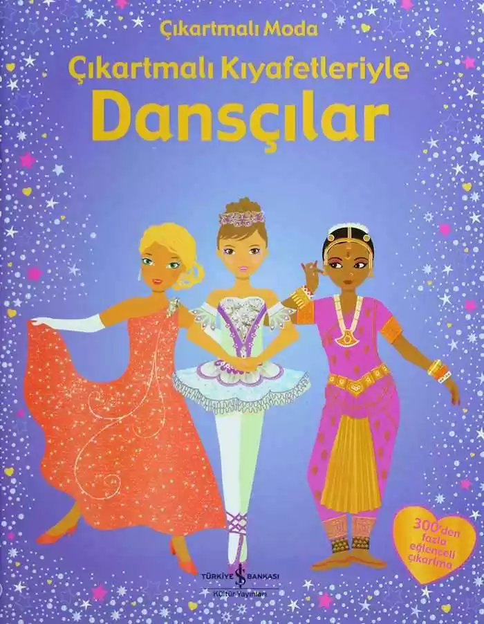 Çıkartmalı Kıyafetleriyle Dansçılar kapağı