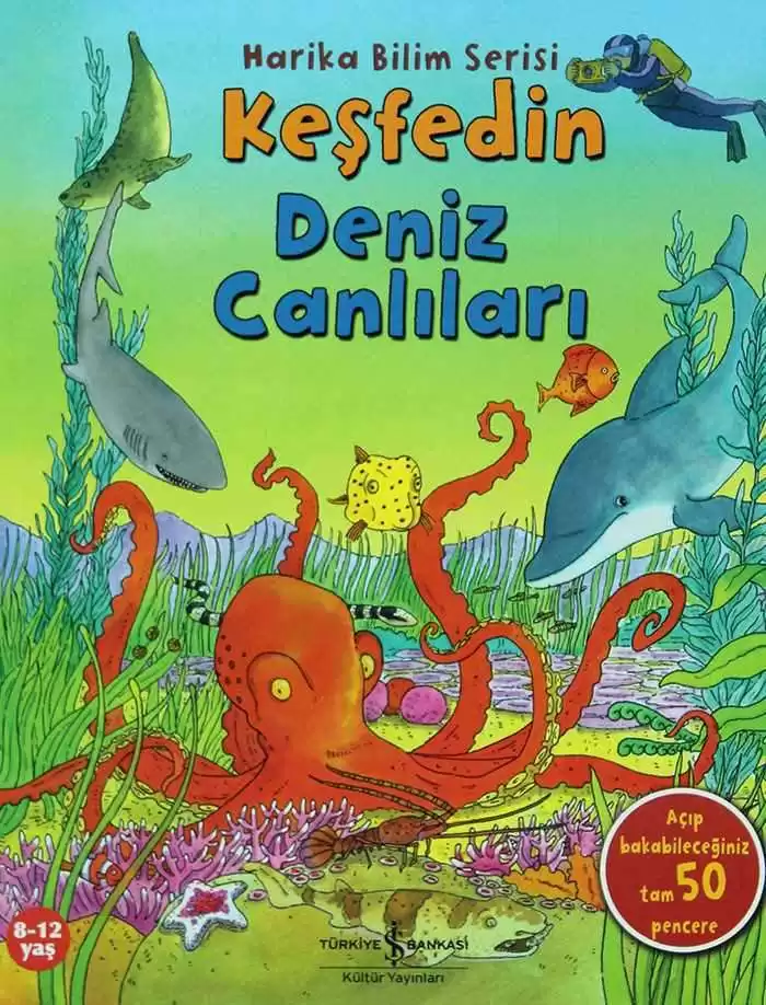 Keşfedin Deniz Canlıları – Harika Bilim Serisi kapağı