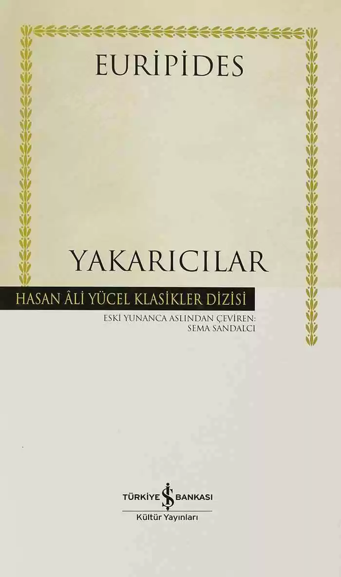 Yakarıcılar – Ciltli kapağı