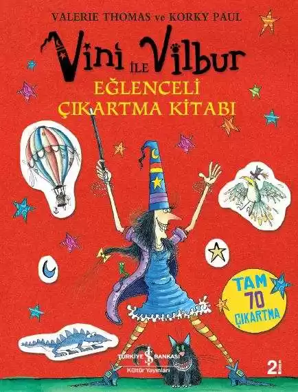 Vini ile Vilbur Eğlenceli Çıkartma Kitabı kapağı
