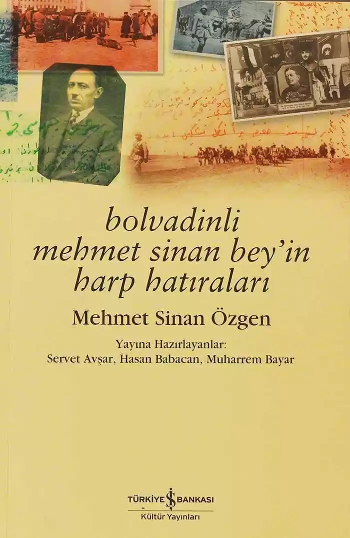 Bolvadinli Mehmet Sinan Bey’in Harp Hatıraları kapağı
