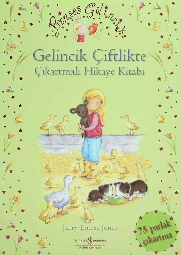 Prenses Gelincik – Gelincik Çiftlikte Çıkartmalı Hikaye Kitabı kapağı