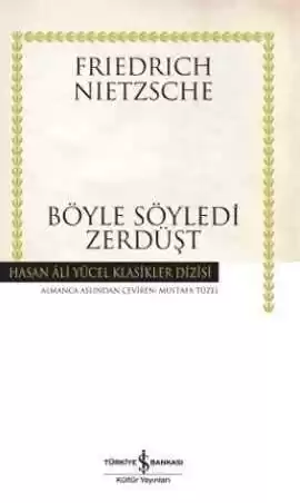Böyle Söyledi Zerdüşt – Ciltli kapağı