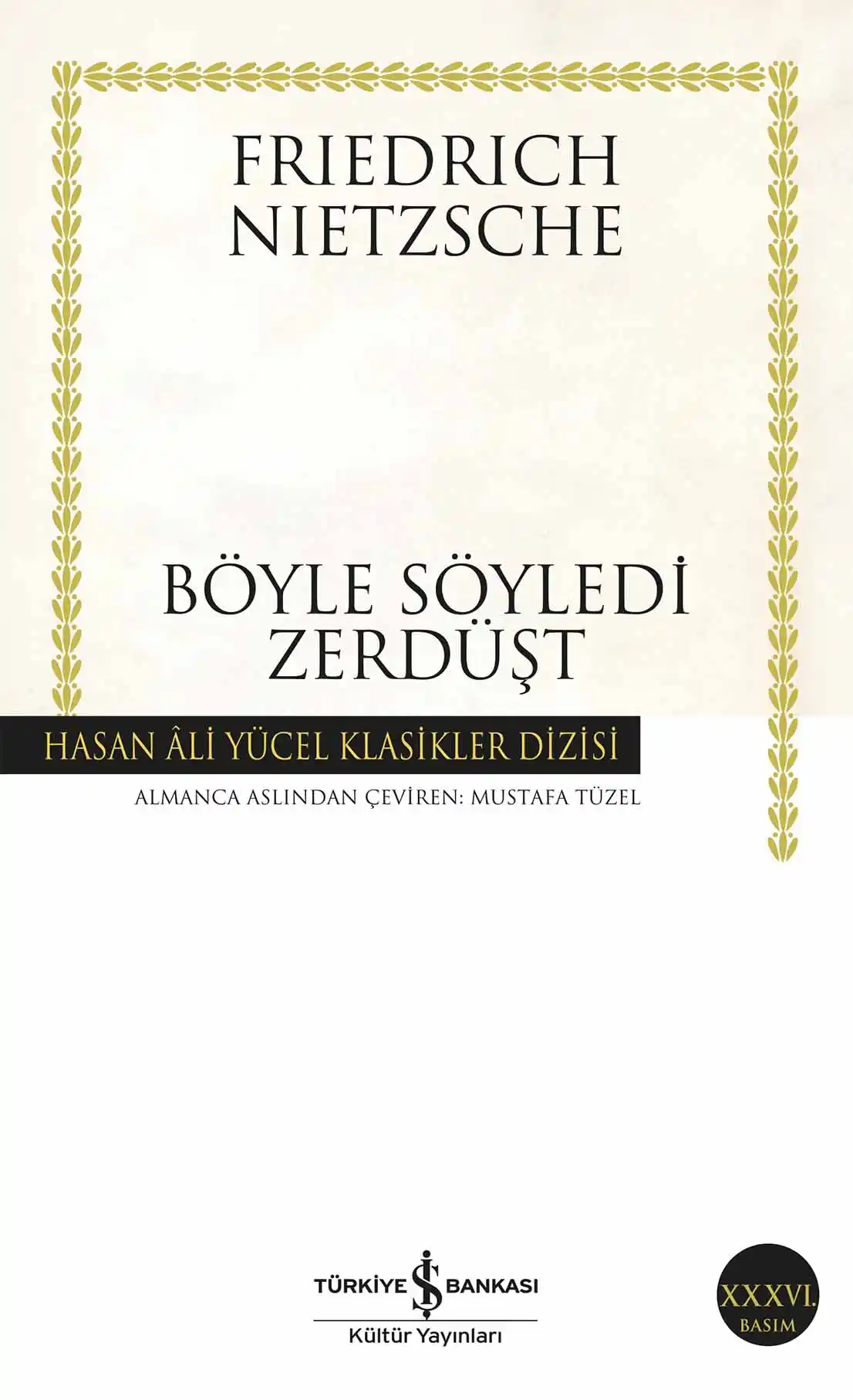 Böyle Söyledi Zerdüşt kapağı