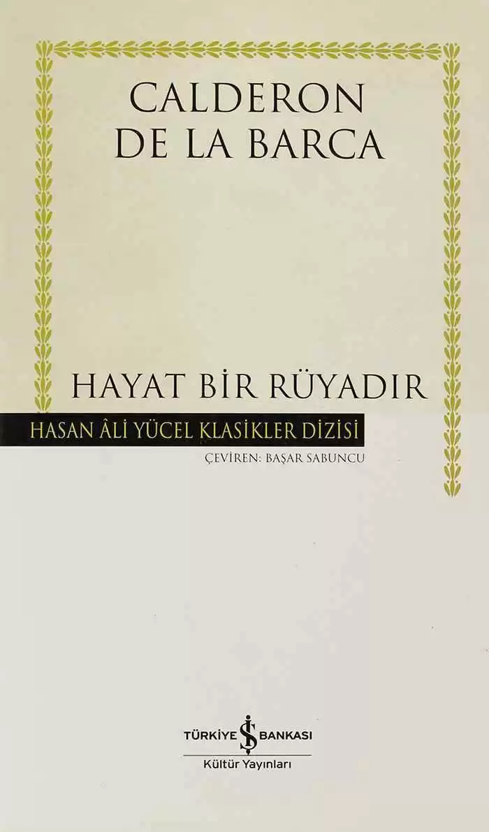 Hayat Bir Rüyadır – Ciltli kapağı