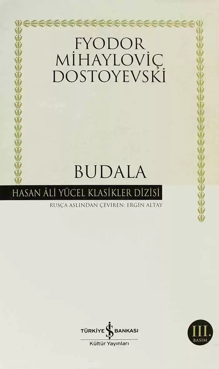 Budala – Ciltli kapağı