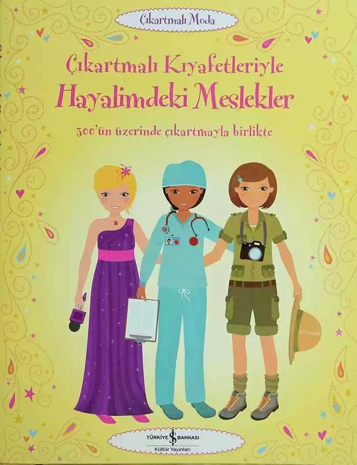 Çıkartmalı Kıyafetleriyle Hayalimdeki Meslekler kapağı
