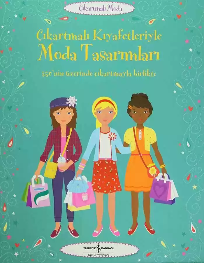 Çıkartmalı Kıyafetleriyle Moda Tasarımları kapağı