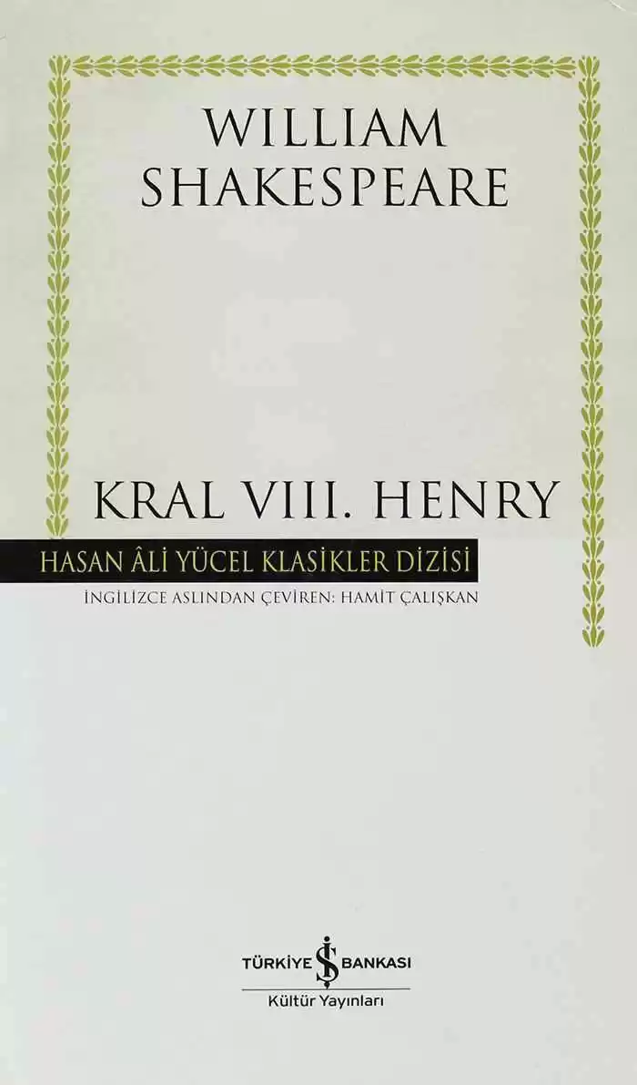 Kral VIII. Henry – Ciltli kapağı