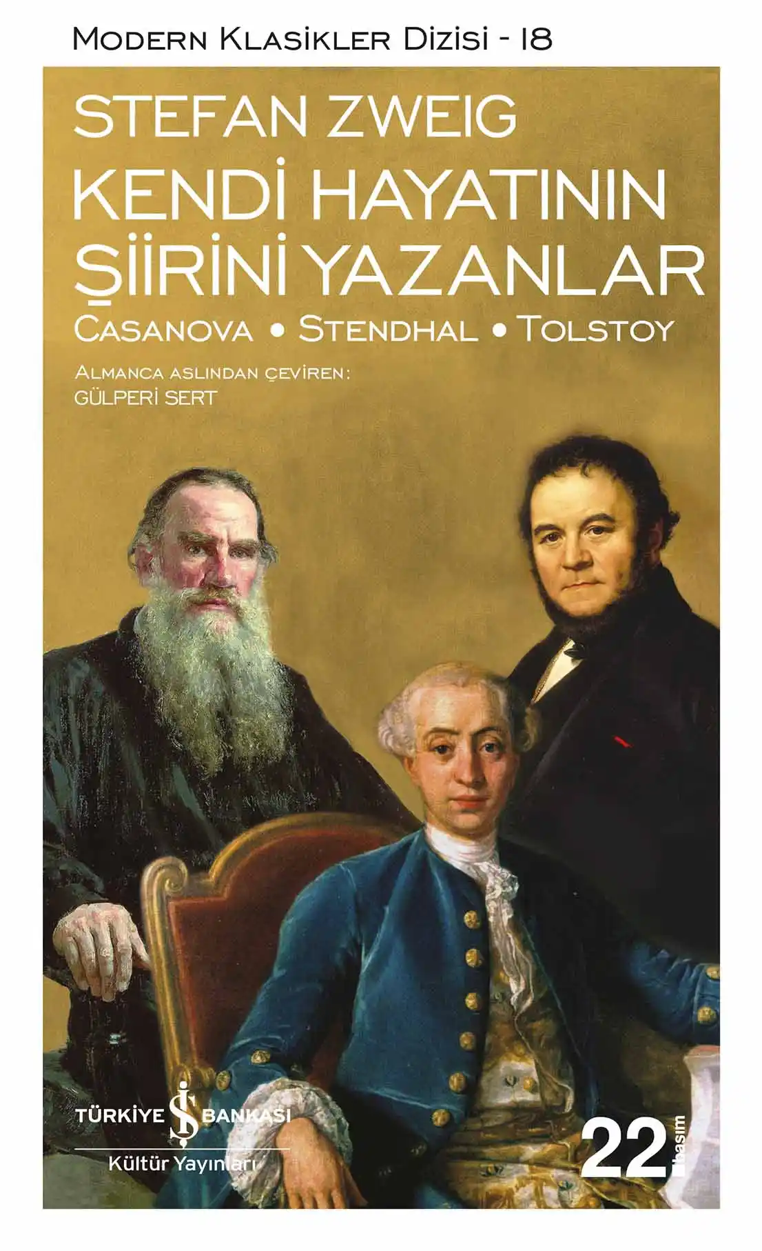 Kendi Hayatının Şiirini Yazanlar / Casanova – Stendhal – Tolstoy kapağı