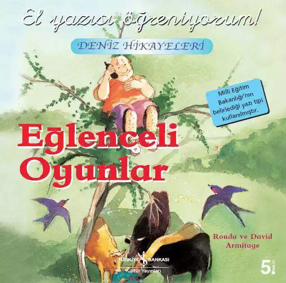 Eğlenceli Oyunlar Deniz Hikayeleri – El Yazısı Öğreniyorum! kapağı