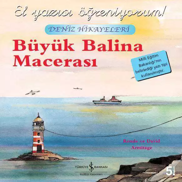 Büyük Balina Macerası Deniz Hikayeleri – El Yazısı Öğreniyorum! kapağı