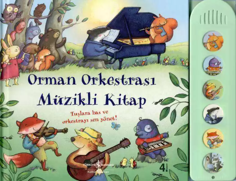 Orman Orkestrası – Müzikli Kitap kapağı