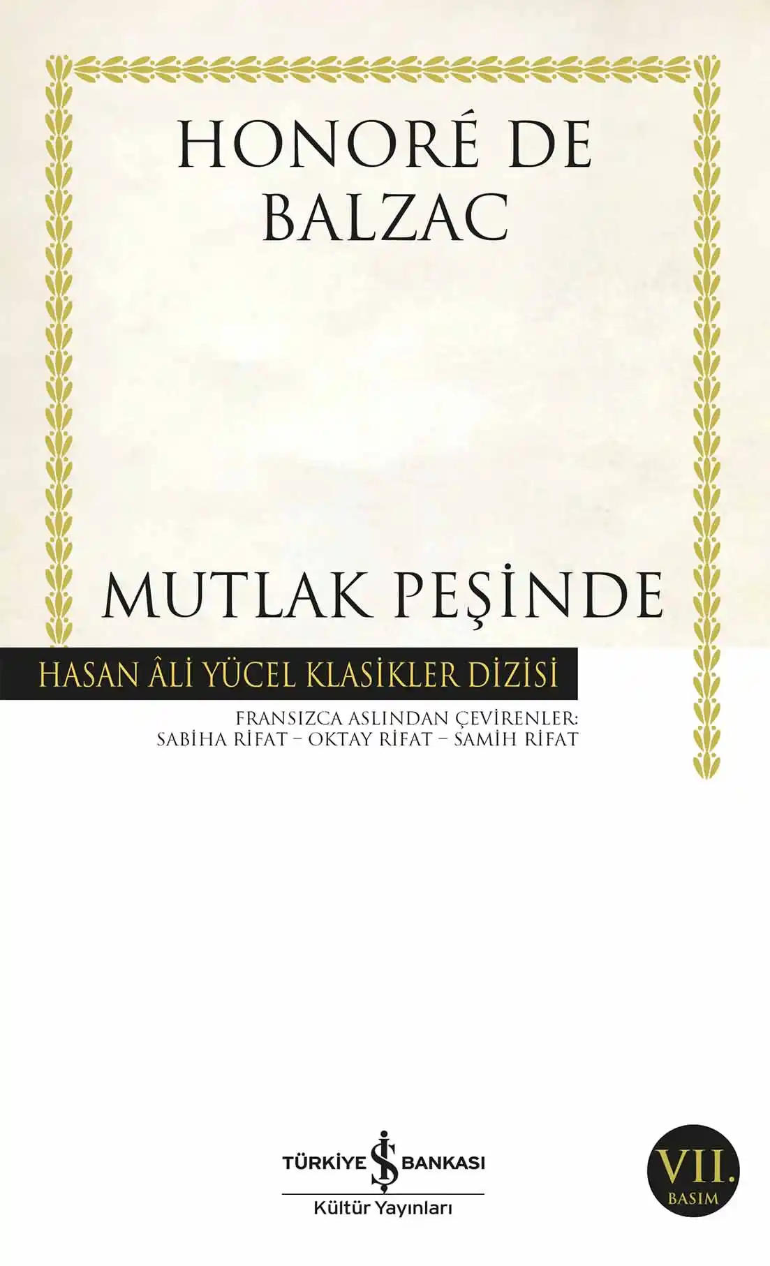 Mutlak Peşinde kapağı