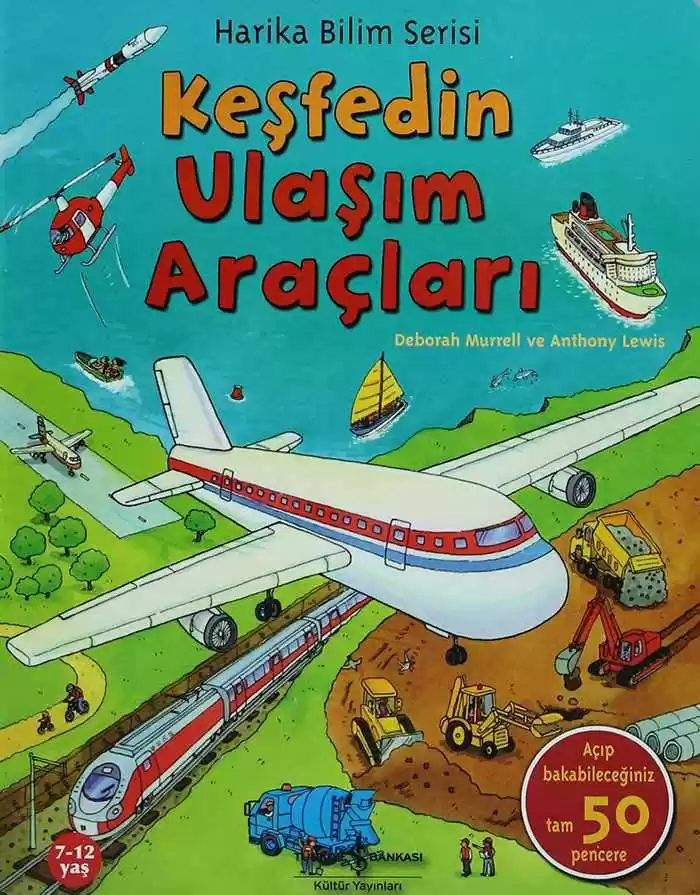 Keşfedin Ulaşım Araçları – Harika Bilim Serisi kapağı