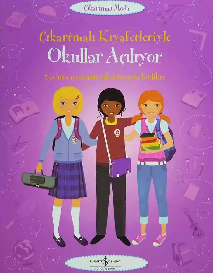 Çıkartmalı Kıyafetleriyle Okullar Açılıyor kapağı
