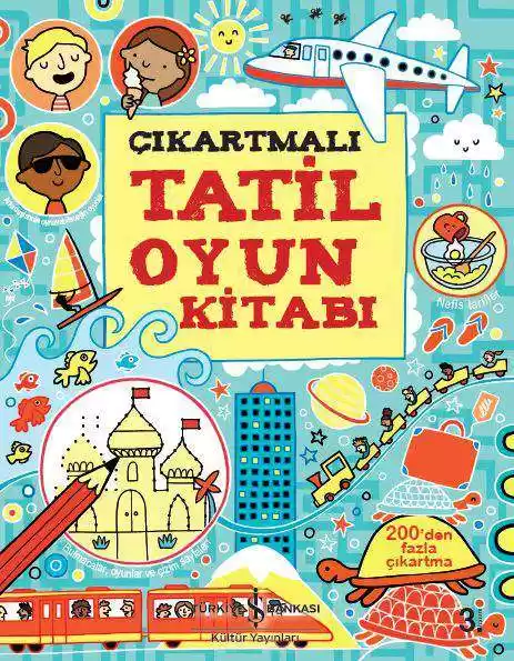 Çıkartmalı Tatil Oyun Kitabı kapağı