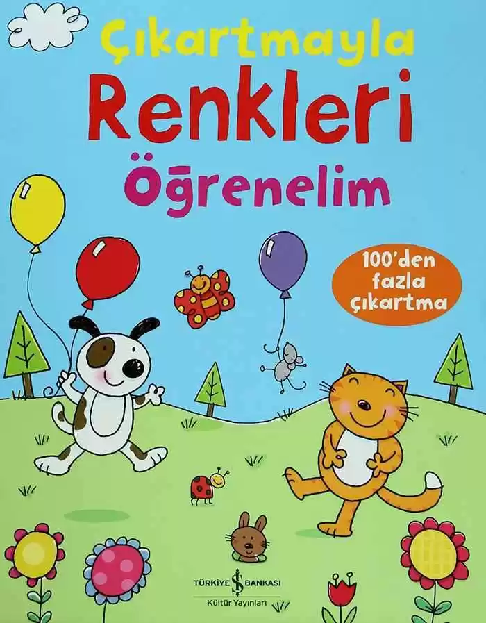 Çıkartmayla Renkleri Öğrenelim kapağı