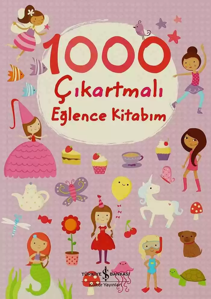 1000 Çıkartmalı Eğlence Kitabım kapağı