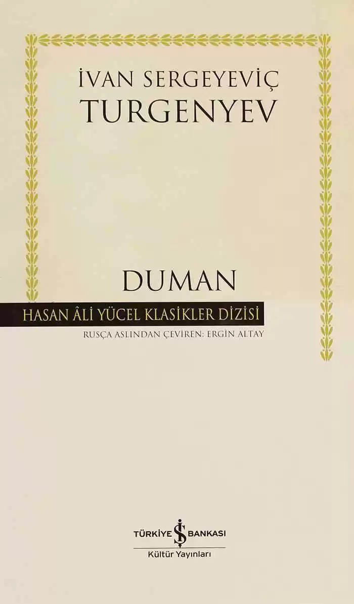 Duman – Ciltli kapağı