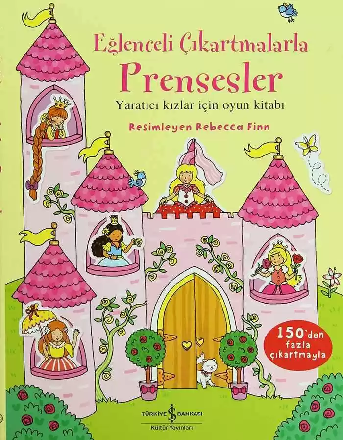 Eğlenceli Çıkartmalarla Prensesler kapağı