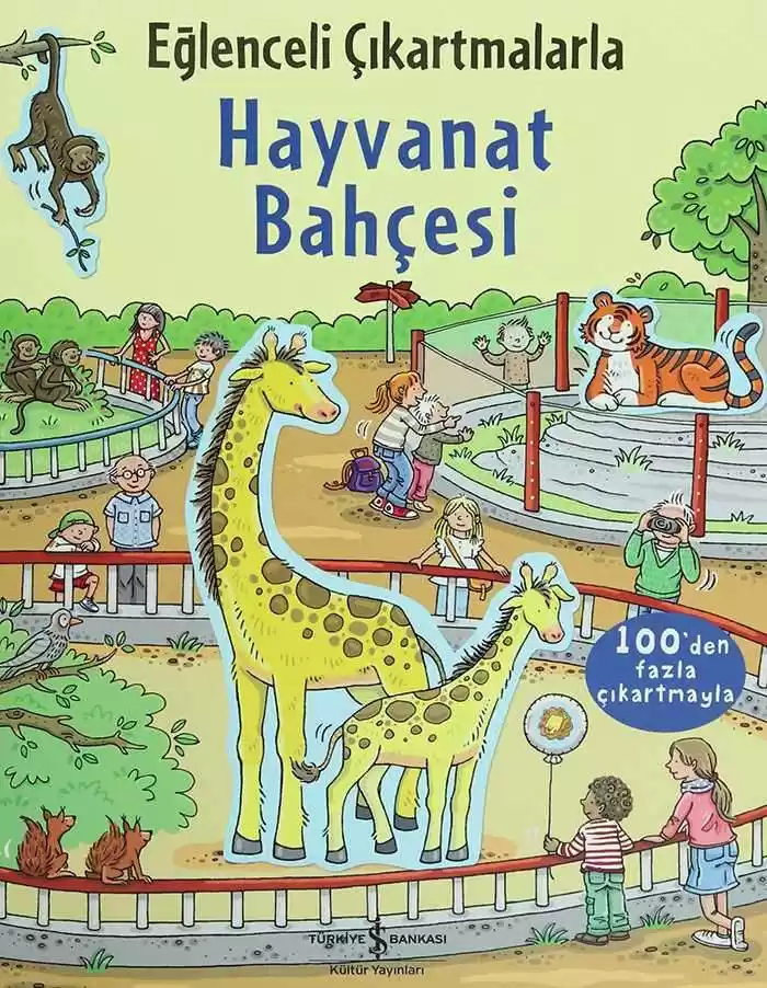 Eğlenceli Çıkartmalarla Hayvanat Bahçesi kapağı