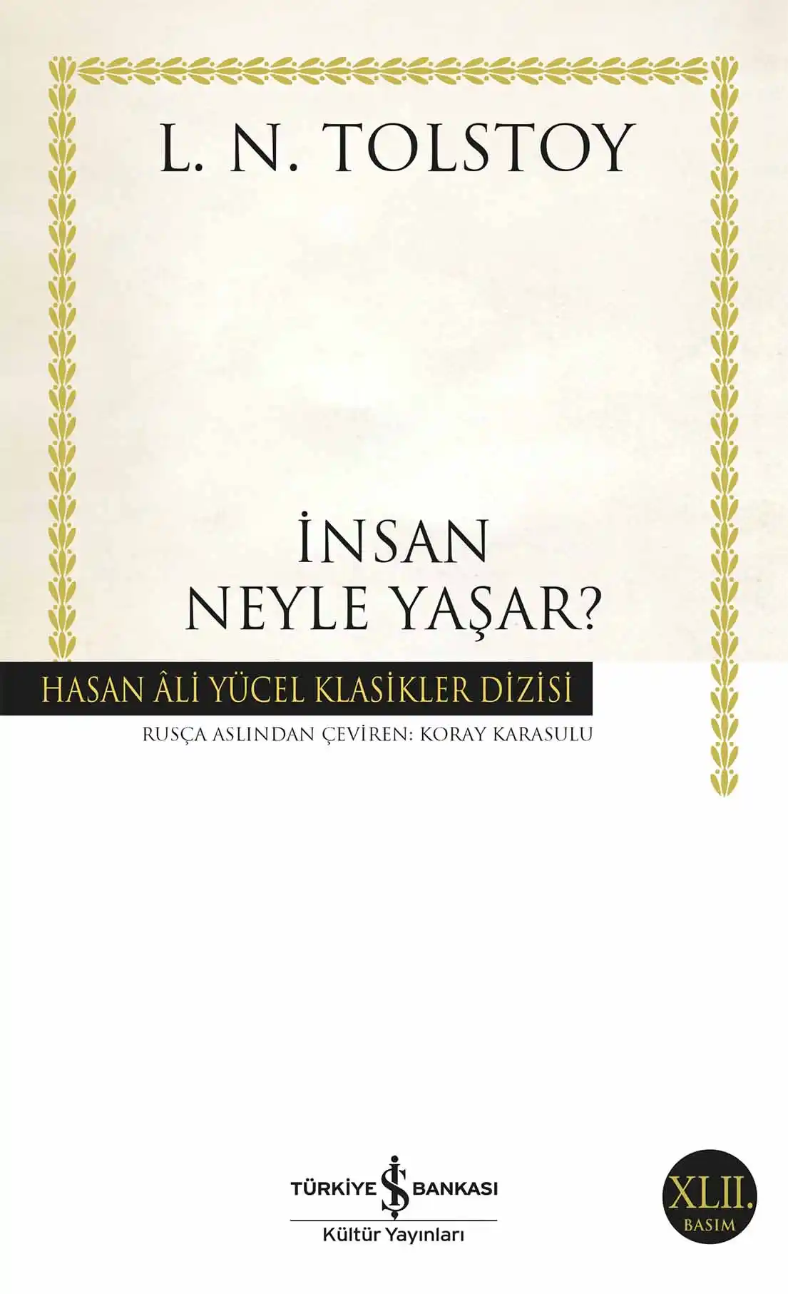 İnsan Neyle Yaşar? kapağı