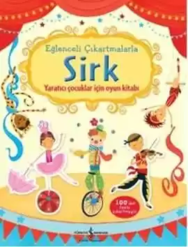 Eğlenceli Çıkartmalarla Sirk kapağı