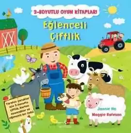 Eğlenceli Çiftlik / 3-Boyutlu Oyun Kitapları kapağı