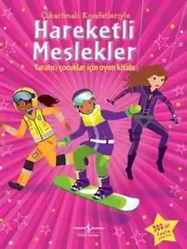Çıkartmalı Kıyafetleriyle Hareketli Meslekler kapağı