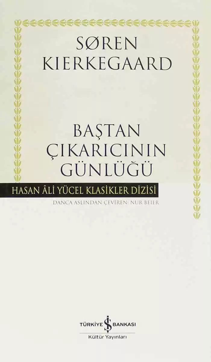 Baştan Çıkarıcının Günlüğü – Ciltli kapağı