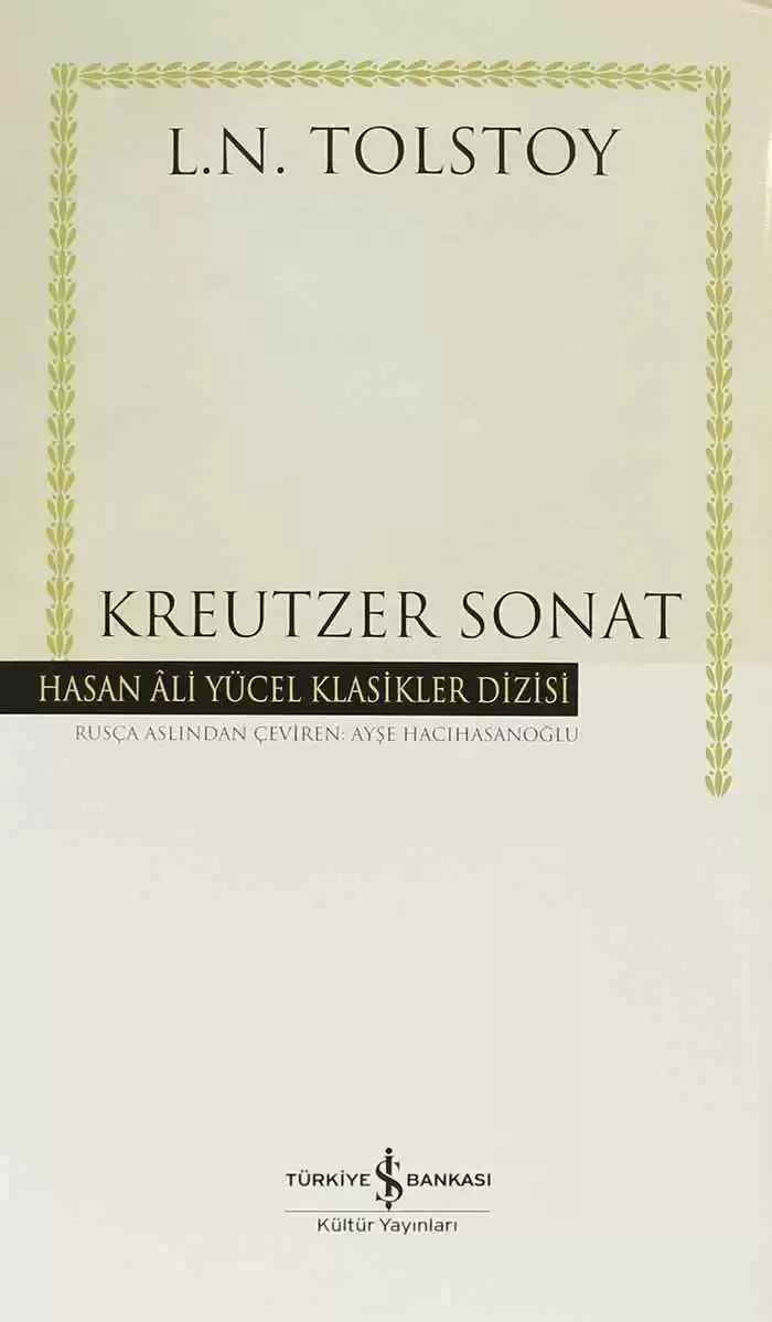 Kreutzer Sonat – Ciltli kapağı