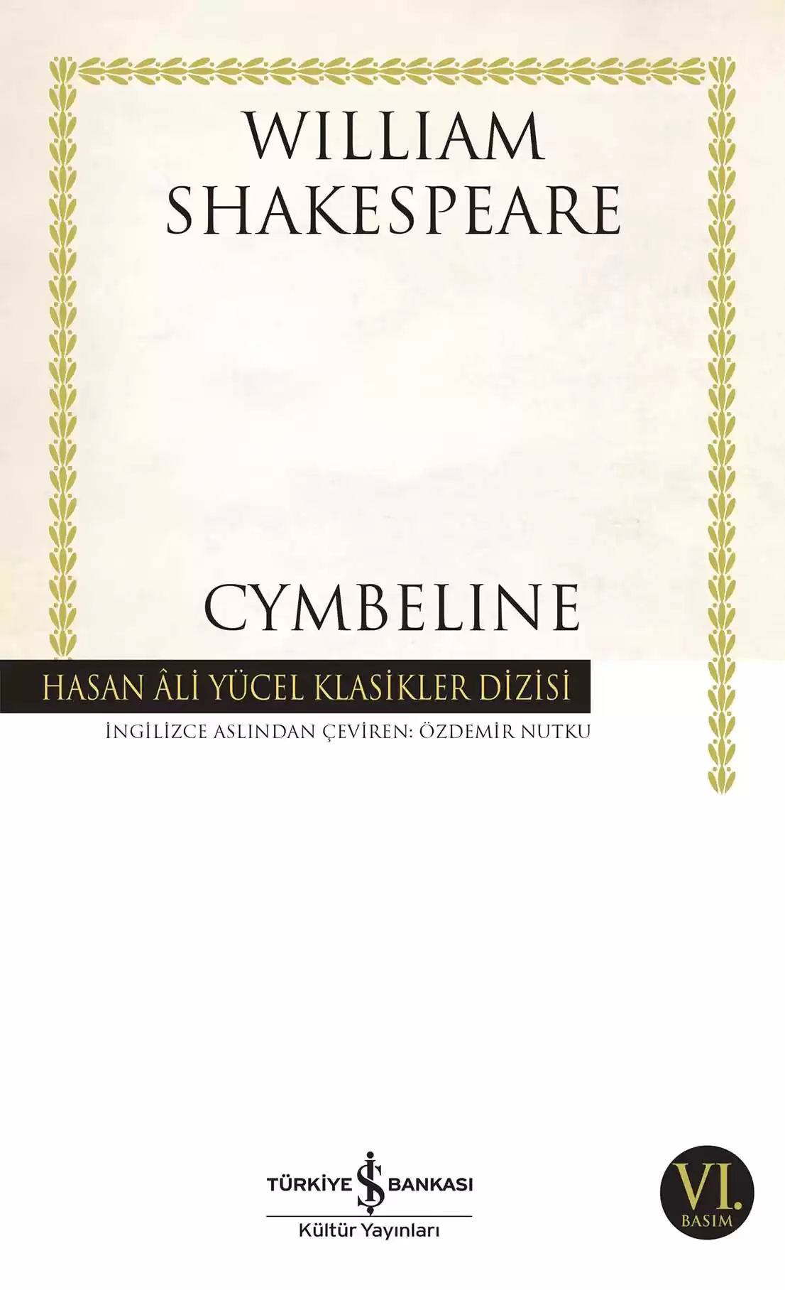 Cymbeline kapağı
