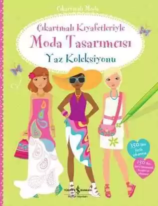 Çıkartmalı Kıyafetleriyle Moda Tasarımcısı Yaz Koleksiyonu kapağı