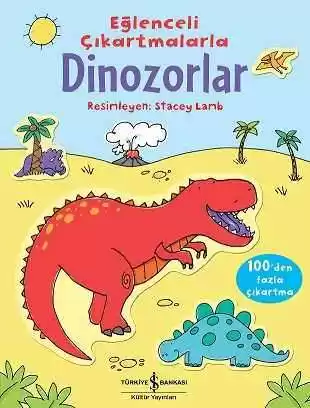 Eğlenceli Çıkartmalarla Dinozorlar kapağı